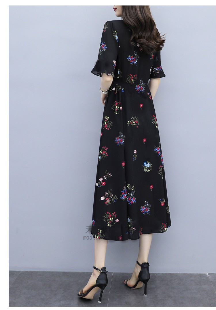 Đầm Voan Hoa Thời Trang Thanh Lịch Đáng Yêu Cho Nữ Mùa Hè 2021 | BigBuy360 - bigbuy360.vn