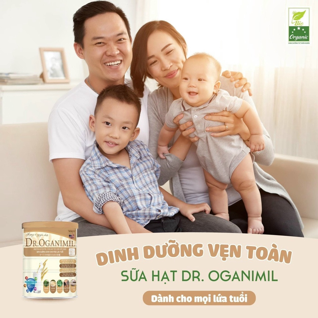 Sữa Hạt Dr Oganicmil  Bổ sung đạm protein