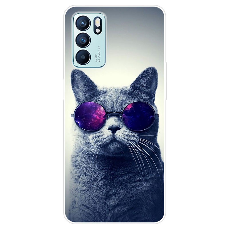 Ốp điện thoại Silicone Tpu Sang Trọng Cho OPPO Reno6 Z Reno 6Z Reno6Z 5G