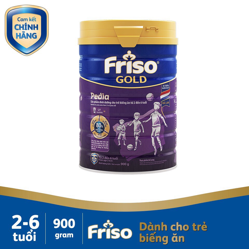 SỮA BỘT FRISO PEDIA 900G (2 LON CÓ QUÀ TẶNG)