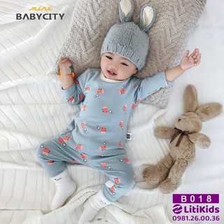 [BABY CITY] Bộ thu đông bạch tuộc cho bé B018
