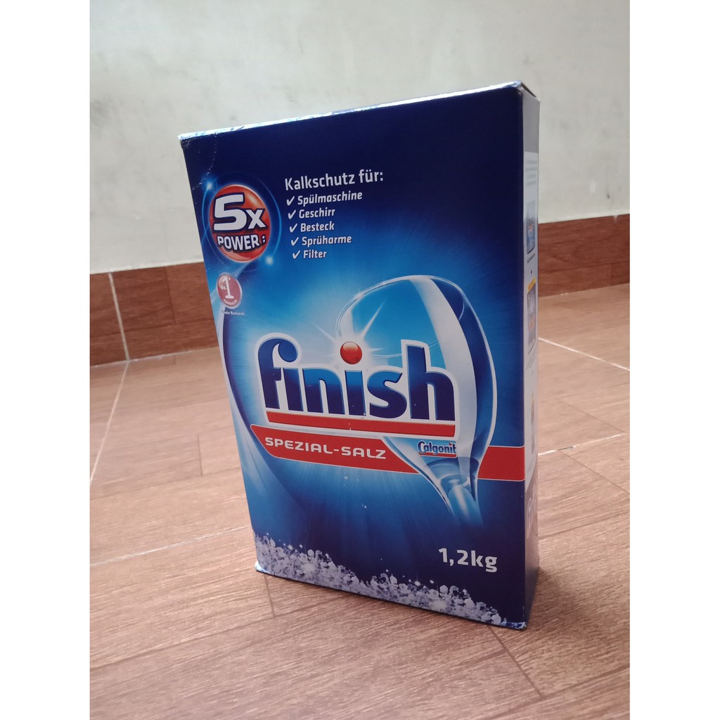 Muối rửa chén Finish hộp 3,6 kg