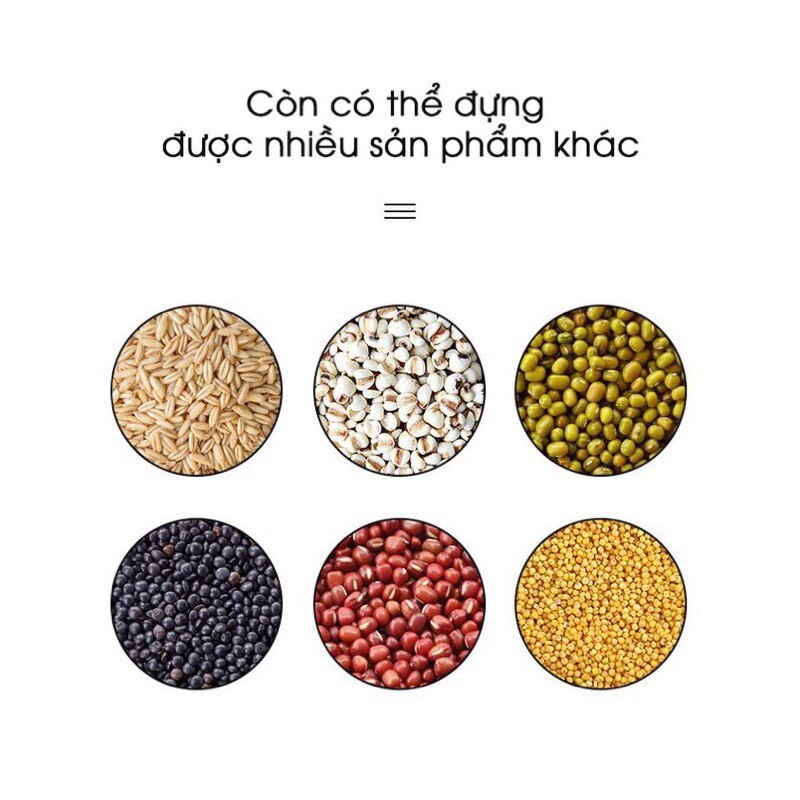 PM484 THÙNG GẠO THÔNG MINH 3IN 1 CHỨA TỐI ĐA 12KG GẠO