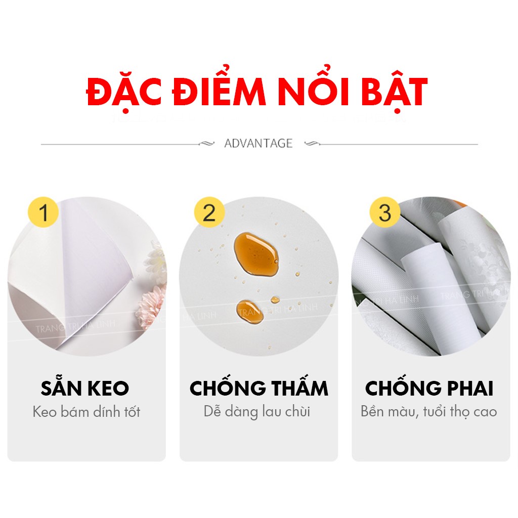 Giấy dán tường trắng nhám , giấy dán bàn tủ tường màu trắng kem sữa đẹp khổ 1.2m