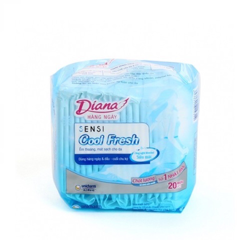 Băng Vệ Sinh Hàng Ngày Diana Sensi Cool Fresh 20 miếng