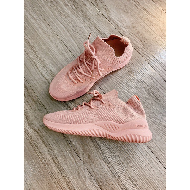 Giày sneaker cổ chun cực đẹp Hot Trend - Kèm clip và ảnh thật