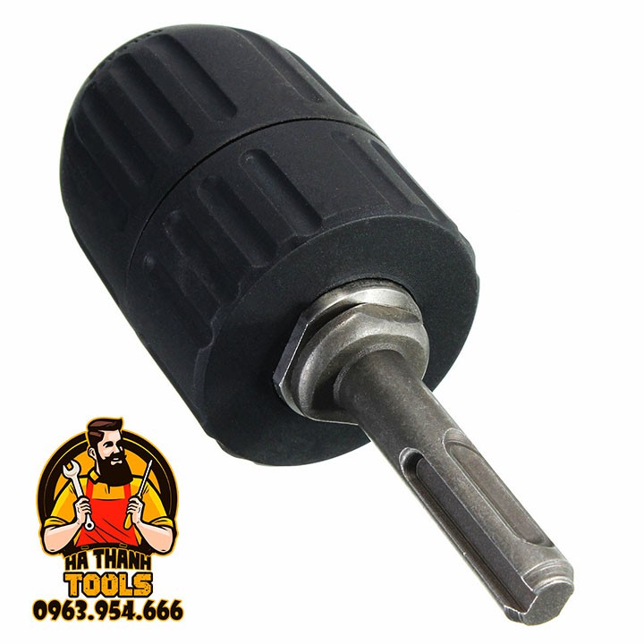 Bộ chuyển đổi đầu cặp mũi khoan 13 ly cho khoan bê tông chuyên dụng - củ măng ranh tự động 2-13mm