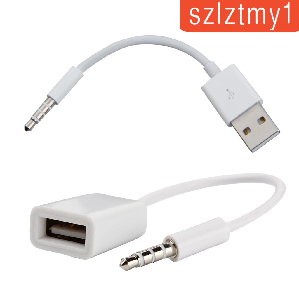 Dây Cáp Sạc Chuyển Đổi Dữ Liệu Đầu Cắm 3.5mm Sang Lỗ Cắm Usb 2.0