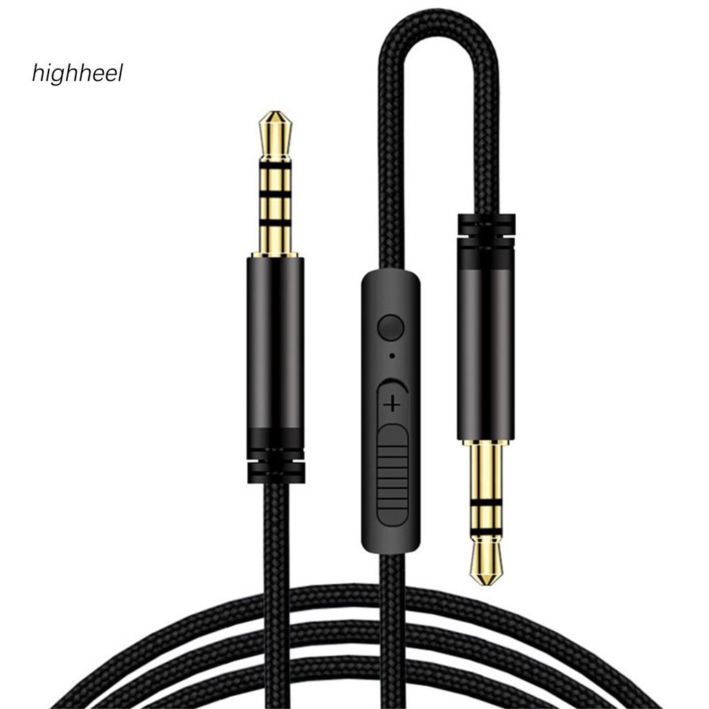 Dây Cáp Âm Thanh Vỏ Kim Loại Từ Giắc Cắm 3.5mm Sang Cổng Cắm 3.5mm