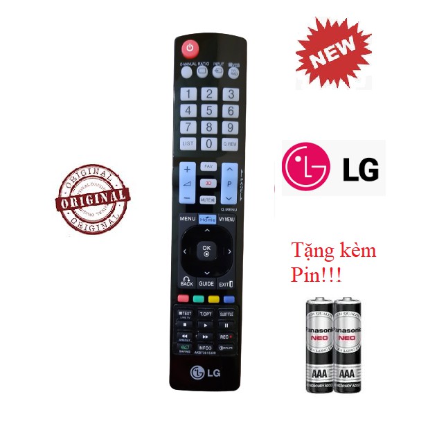 Điều khiển tivi LG AKB73715309- Hàng tốt chuẩn logo LG 100% Tặng kèm Pin