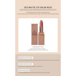 Son 3CE Lip Color Matte