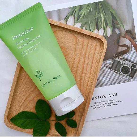 Sữa Rửa Mặt Innisfree Green Tea Foam Cleanser Không Gây Khô Da 150ml | BigBuy360 - bigbuy360.vn