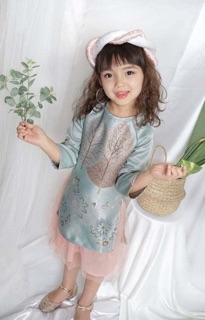 Áo dài Gấm Ngọc cao cấp