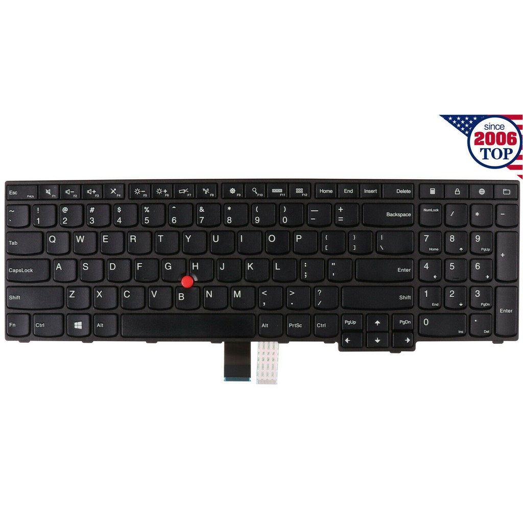 Bàn Phím Laptop Lenovo IBM Thinkpad E550 E555 E550C E560 E565 E575 Loại Có Chuột Hàng Zin mới 100%