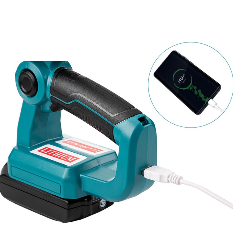 MAKITA Đèn Pin 3W / 12W 18V 4 Chế Độ Kèm Sạc Pin Lithium Tiện Dụng Cho Hoạt Động Ngoài Trời