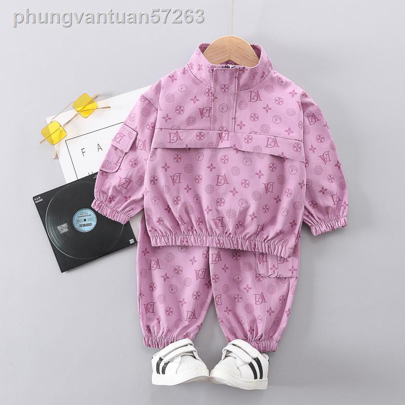 set bộ trẻ em tay dài nữa dây kéo kiểu mới 2021