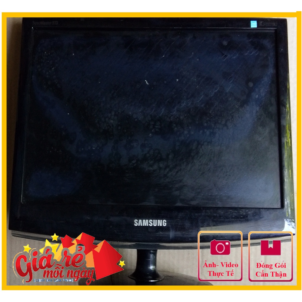 Màn hình Samsung 19 inch 933 SNPLUS Monitor LCD 19 in kèm chân đế cho ae thợ lấy linh kiện