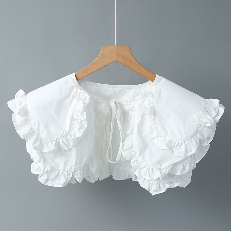 Khăn Choàng Cổ Hai Lớp Cỡ Lớn Cột Dây Cho Búp Bê