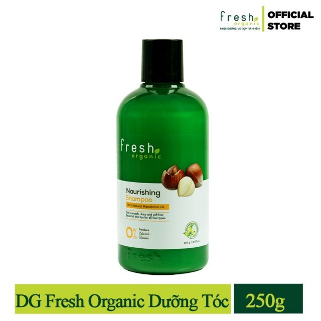 Bộ dầu gội - xả fresh tinh chất Maccadamia