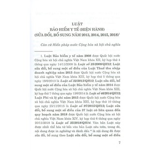 Luật Bảo Hiểm Y Tế