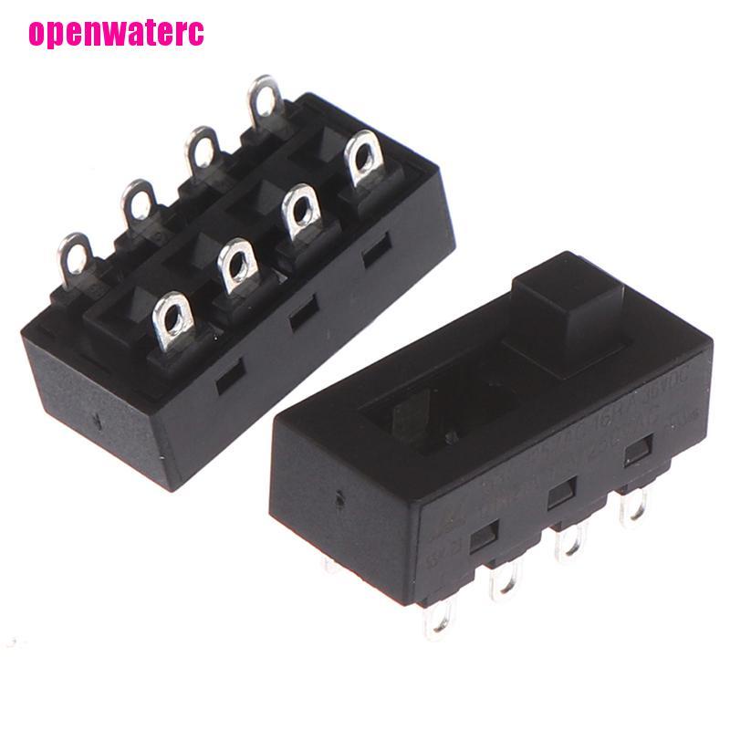 Bộ 2 Công Tắc 3 Vị Trí 8 Pin LQ-103H 12A 250V Chuyên Dụng Cho Máy Sấy Tóc