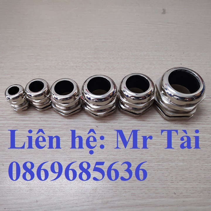 Ốc Xiết cáp kim loại PGM-Đồng mạ niken