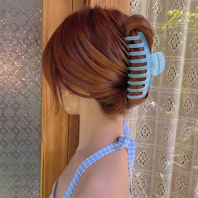 Kẹp tóc bằng resin acrylic đơn giản phong cách thời trang Hàn Quốc