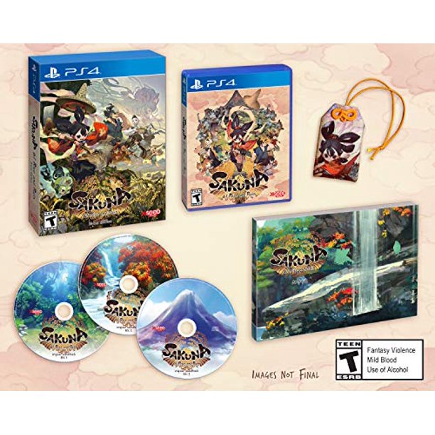 Đĩa Game PS4 - Sakuna: of Rice And Ruin Divine Edition Hệ US