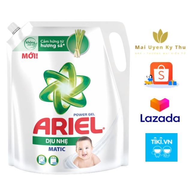 Nước giặt Ariel túi 2.1kg - 2.3kg