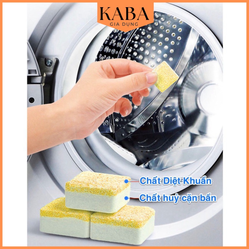 Viên Tẩy Vệ Sinh Lồng Máy Giặt Denkmit Nhập Khẩu ĐứcI Diệt Khuẩn và Tẩy Chất Cặn Lồng Máy Giặt Hiệu Quả KABA