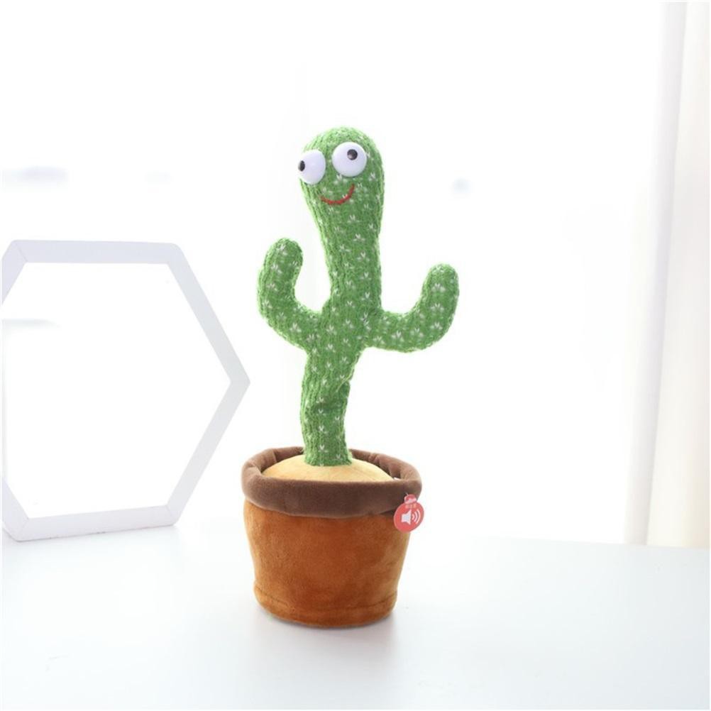 (HÀNG MỚI VỀ) Cây xương rồng nhảy múa Dancingcactus - phát nhạc 120 bài hát + ghi âm và nhại tiếng vui nhộn