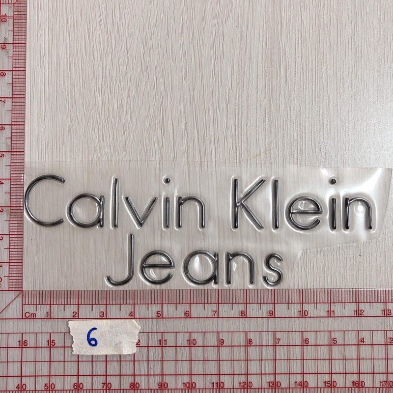 Sticker hình ủi nổi logo thương hiệu 03