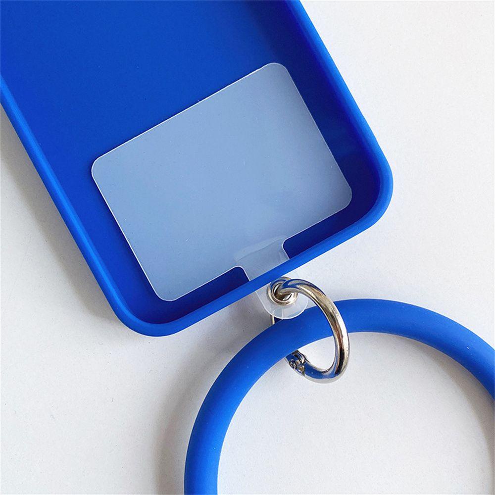 Dây đeo silicon mềm mại nhiều màu chống thất lạc cho điện thoại di động