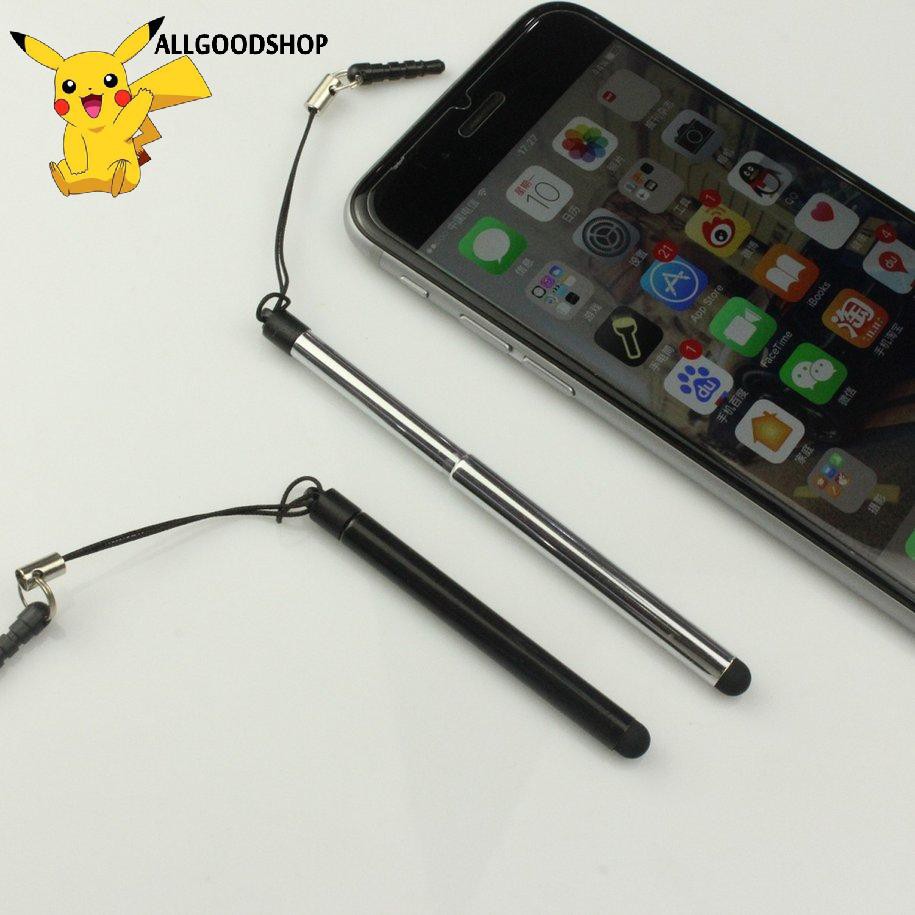 111all} New Rod Retractable Touch Screen Pen For Smart Phone Tablet For iPad