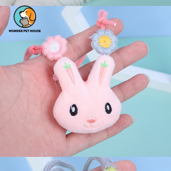 Vòng cổ thỏ cho mèo cực xinh cute hot item đáng yêu