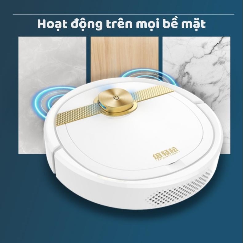 Robot hút bụi lau nhà thông minh, máy hút bụi không dây RS360 PRO MAY6