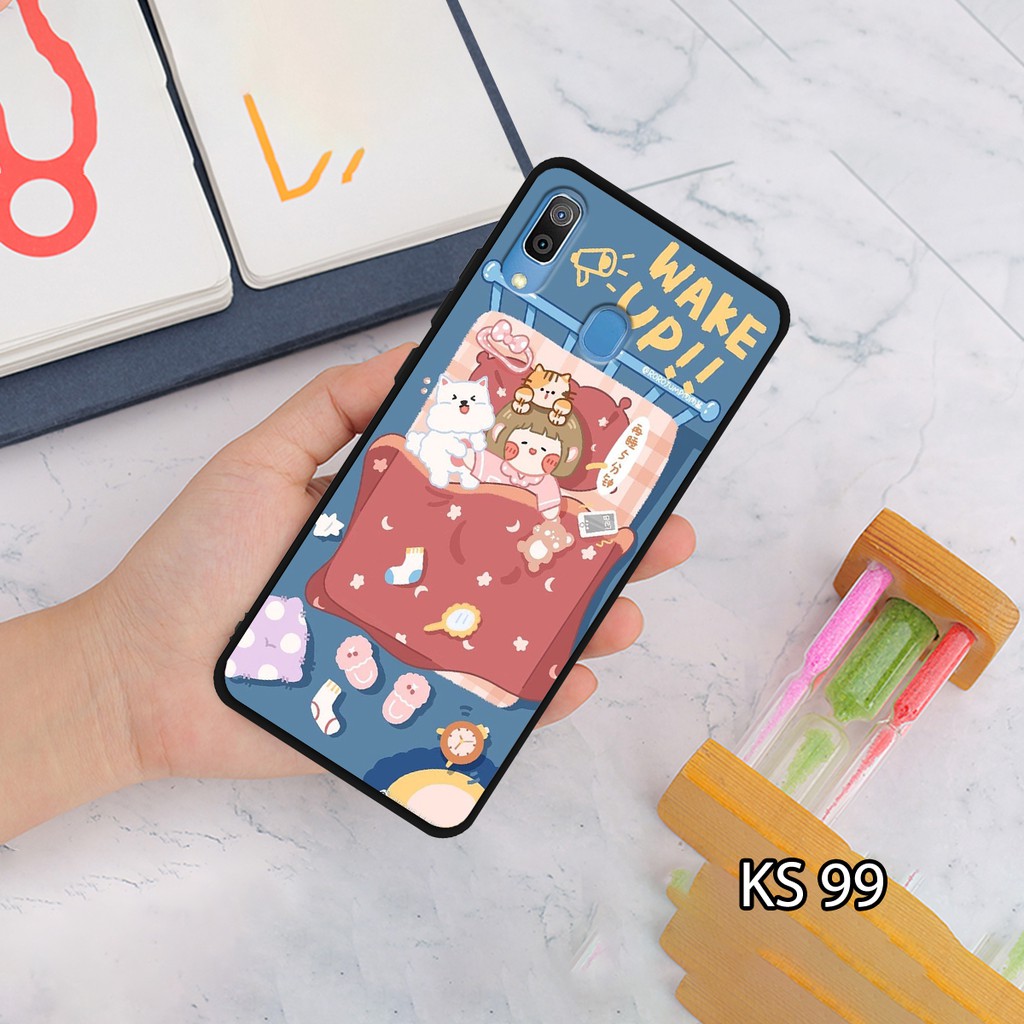Ốp lưng SamSung A10/A20/A30/A40 in hình Roro Jump siêu đáng yêu, độc, lạ_KINGSTORE.HN_Ốp SS A10/A20/A30/A40