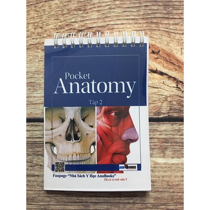 Tập 1-Tập 2 Pocket anatomy ( Sổ tay giải phẫu)