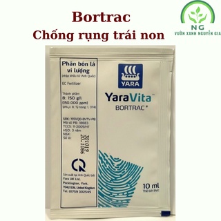 Phân bón lá vi lượng Bortrac Yara Vita 10ml - Chống rụng hoa, trái non