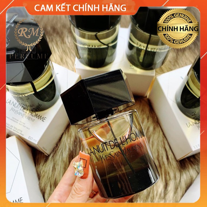 [Chính Hãng] Nước Hoa Nam 𝗬𝗦𝗟 𝗟𝗔 𝗡𝗨𝗜𝗧 𝗗𝗘 𝗟’𝗛𝗢𝗠𝗠𝗘_Sát Thủ Tình Trường | Thế Giới Skin Care