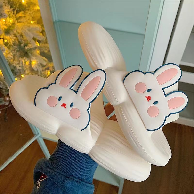 Dép Đi Trong Nhà Đế Dày Chống Trượt Dễ Thương Cho Nữ