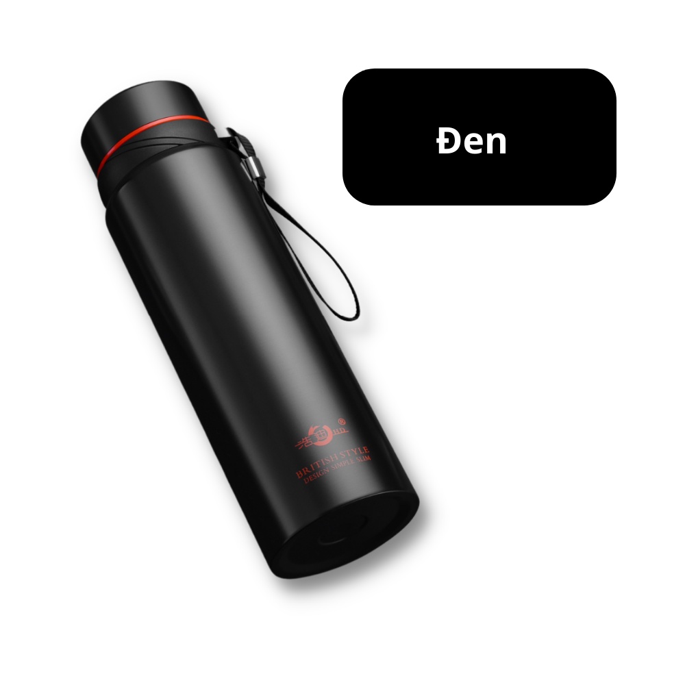 Bình giữ nhiệt 1000ml đẹp INOX 304 cao cấp, bình đựng nước giữ nhiệt thể thao Boom Store