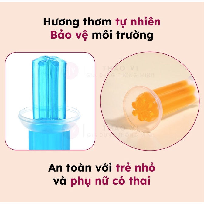 Gel khử mùi bồn cầu 7 mùi làm sạch khử mùi vệ sinh diệt khuẩn khử trùng bồn cầu hình bông hoa E999