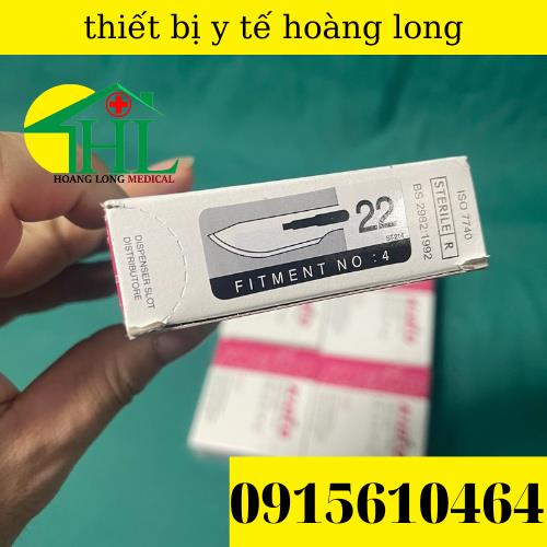Lưỡi dao mổ kiato số 22 hộp 100 cái