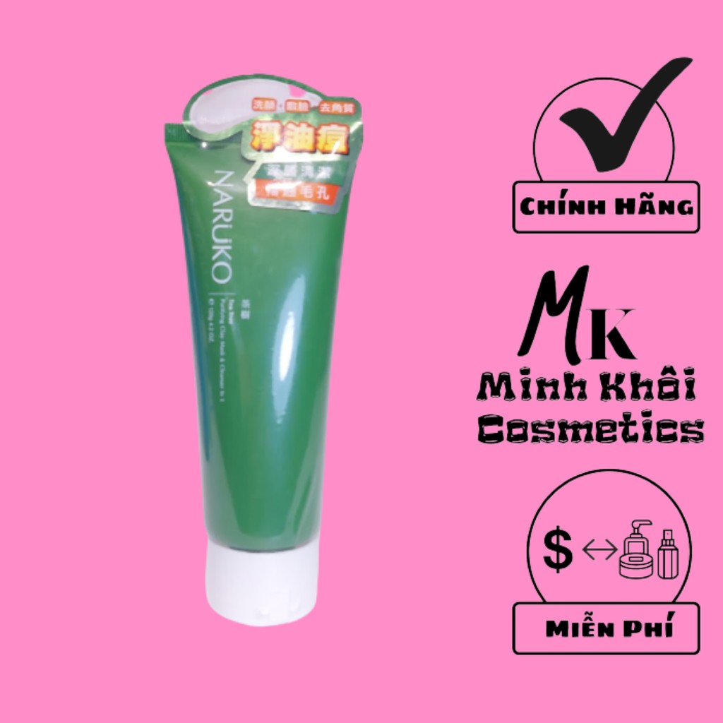 Sữa rửa mặt dạng bùn Naruko Trà tràm-[Coco Shop] (Chính Hãng)