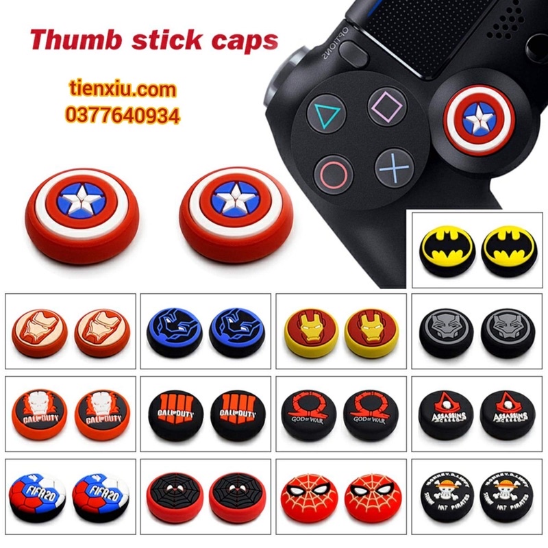 70 mẫu bọc silicon tay cầm ps4 dragon stylus tay Ps4 bao dẻo ốp tay PS4 núm bọc cần analog
