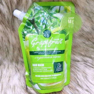 Kem Hấp - Ủ- Xả Phục Hồi Tóc Bưởi Grapefruit Siêu Mềm Mượt Dạng Túi 500ML