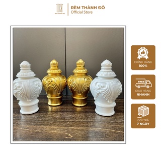 Đầu trụ rèm / đầu chụp cây rèm hàng loại 1