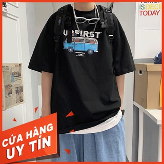 Áo thun tay lỡ cotton oto
