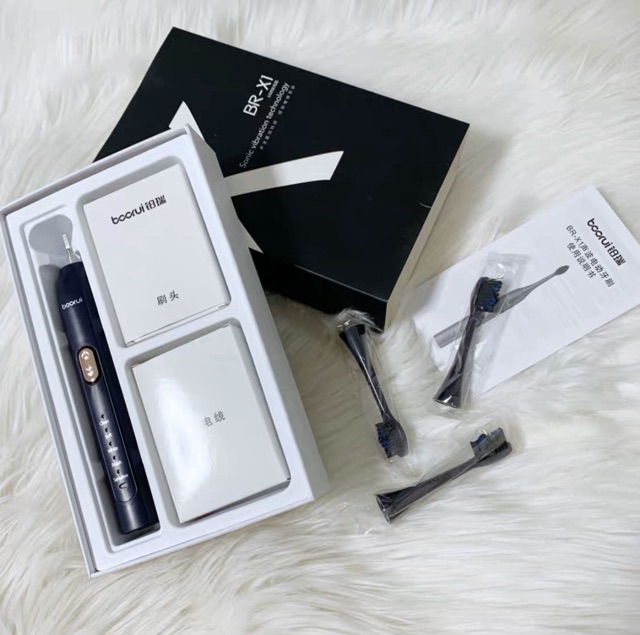 Bàn Chải Điện Boorui Thế Hệ Mới BR-X1 (Tặng Kèm Quà Hấp Dẫn Khi Mua)
